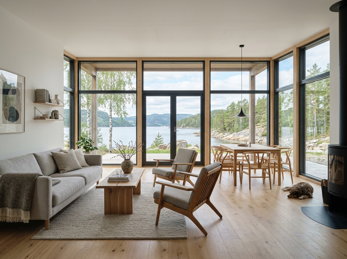 Interior casa modular Pientalo